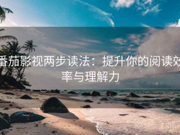番茄影视两步读法：提升你的阅读效率与理解力