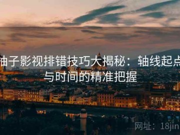 柚子影视排错技巧大揭秘：轴线起点与时间的精准把握