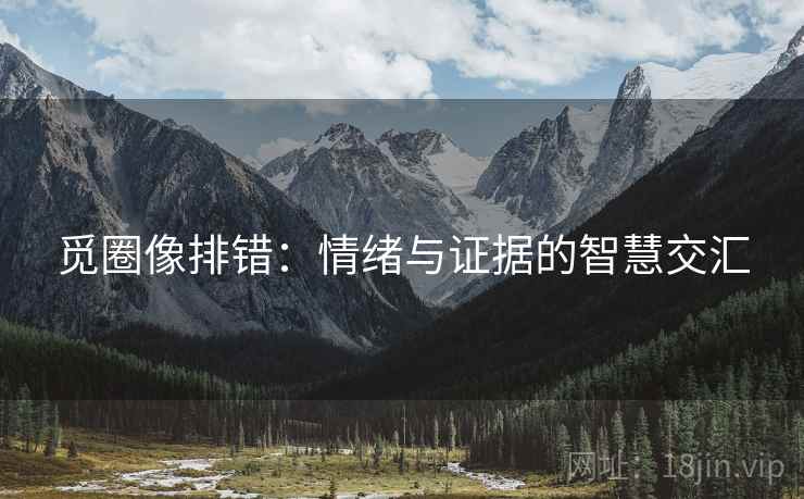 觅圈像排错：情绪与证据的智慧交汇