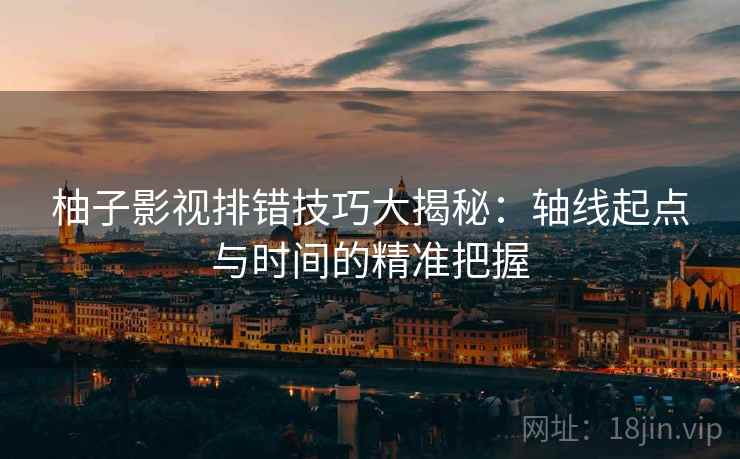 柚子影视排错技巧大揭秘：轴线起点与时间的精准把握